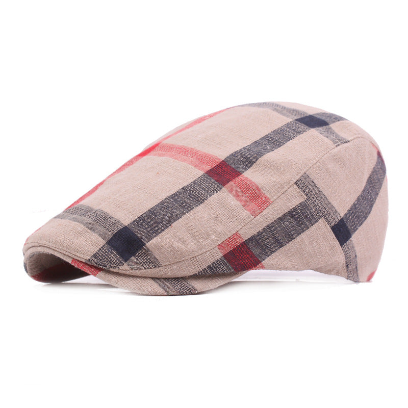 Cappello a Quadri Vintage
