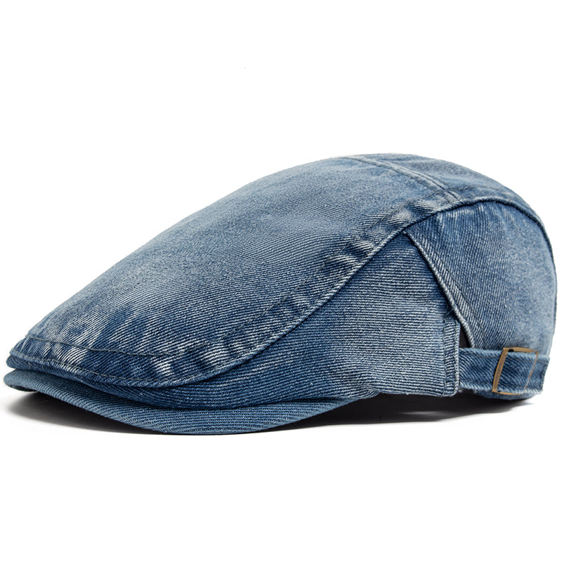 Cappello in Denim Stonewash