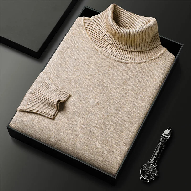 FRANCO MARINO | MAGLIONE ELEGANTE CON COLLO ALTO