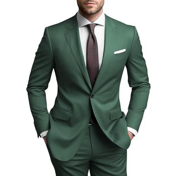 Set di Completo Due Pezzi Slim Fit per Uomini | Completo per Ospiti di Matrimonio