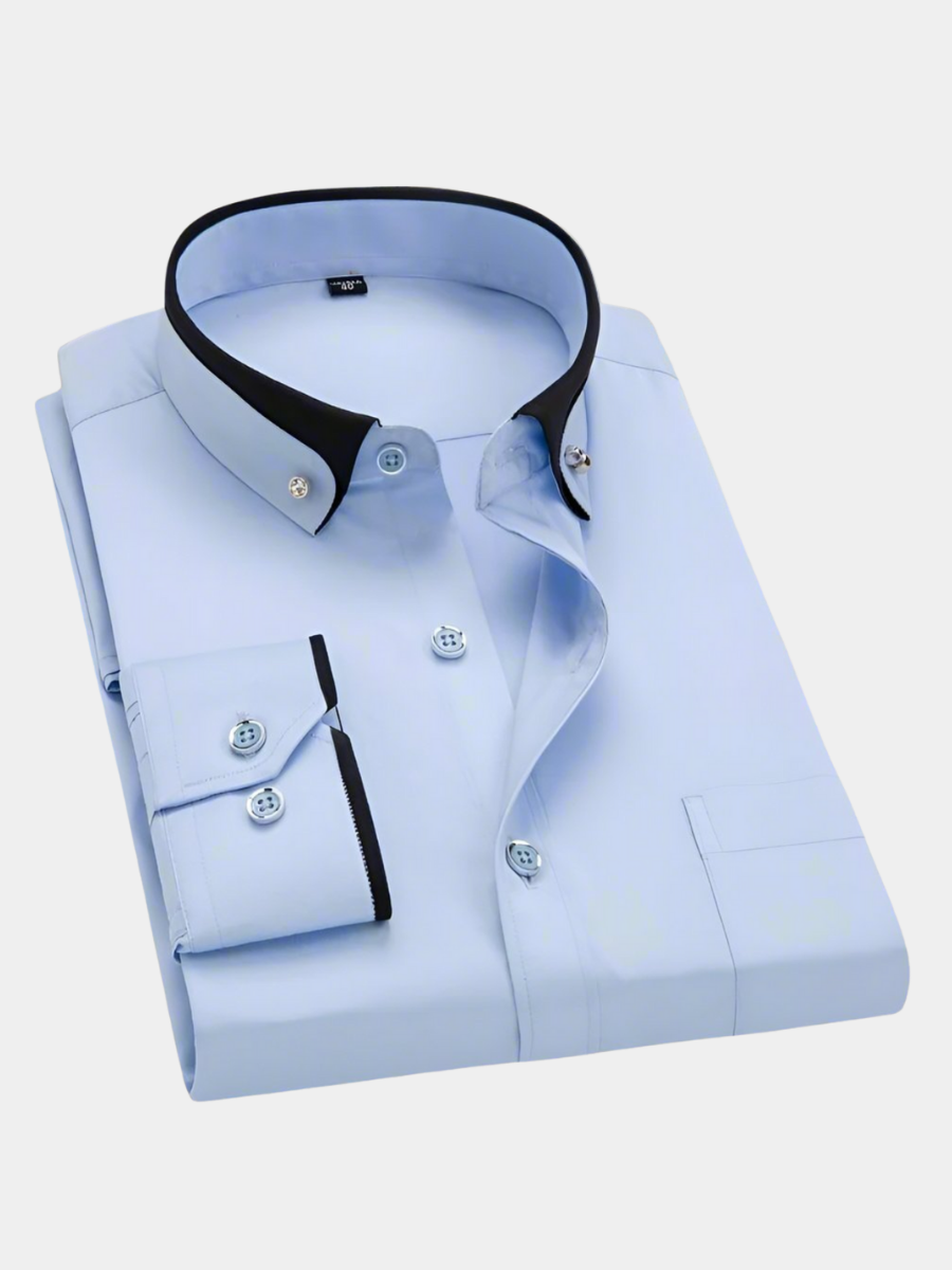 FRANCO MARINO | CAMICIA CLASSICA UOMO A MANICHE LUNGHE
