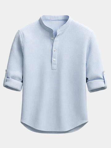 LAURENT MONACO | CAMICIA IN COTONE E LINO