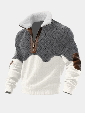 FRANCO MARINO | MAGLIONE CON COLLO ALTO IN POLARE
