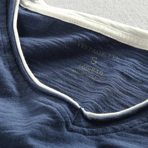 LAURENT MONACO | CAMICIA A MANICHE LUNGHE IN COTONE