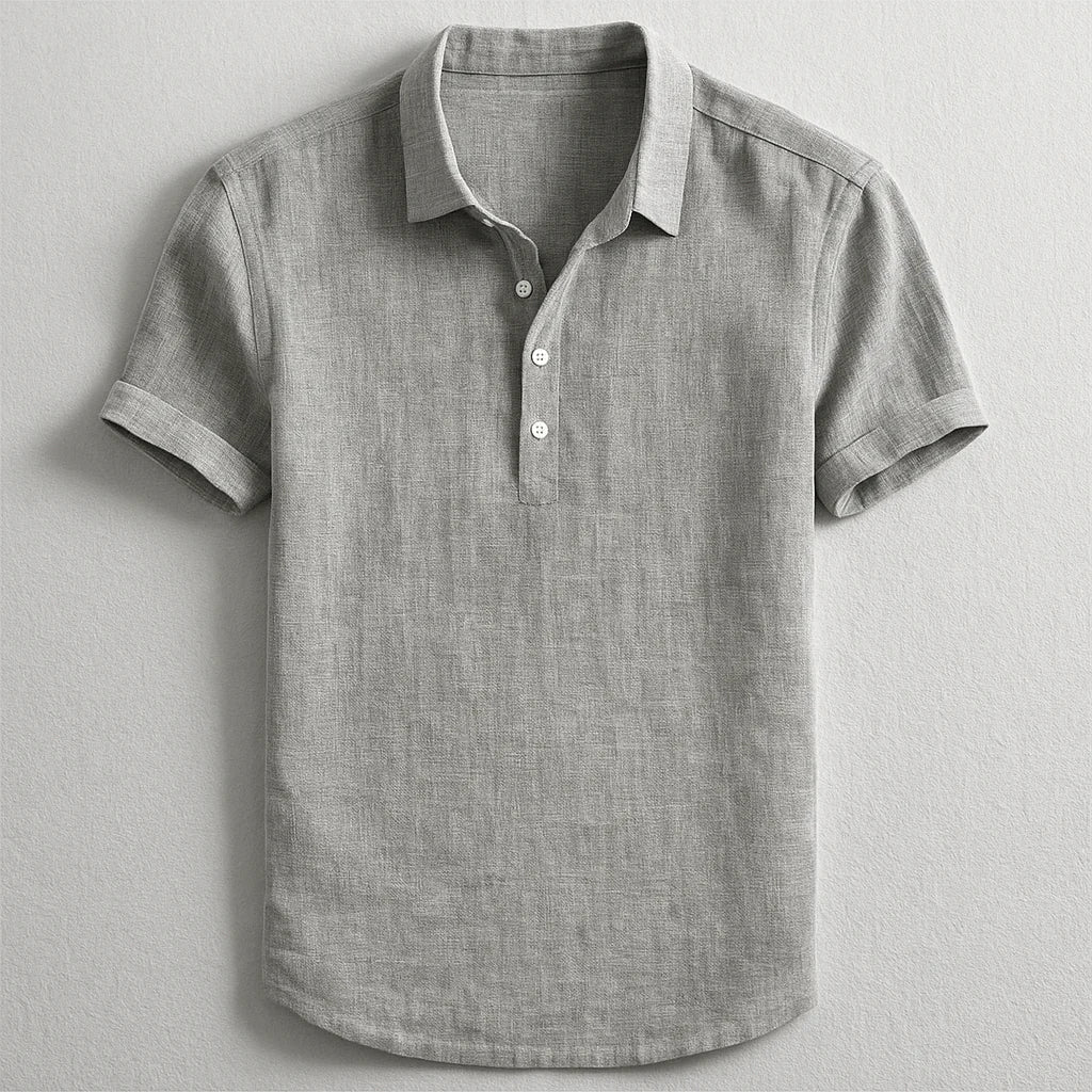 FRANCO MARINO | POLO IN LINO