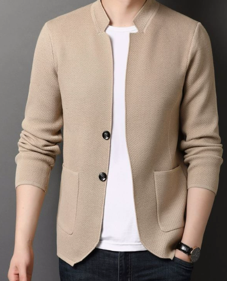 Leon – Giacca a maglia strutturata