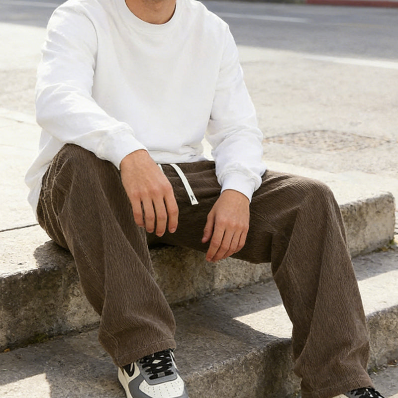 Enzo™ | Pantaloni da Uomo Comodi con Coulisse e Tasche
