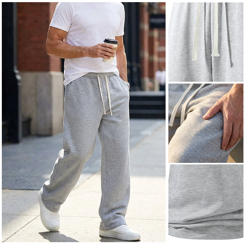 Luca™ | Pantaloni Casual Larghi con Cordino da Uomo