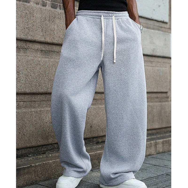 Luca™ | Pantaloni Casual Larghi con Cordino da Uomo