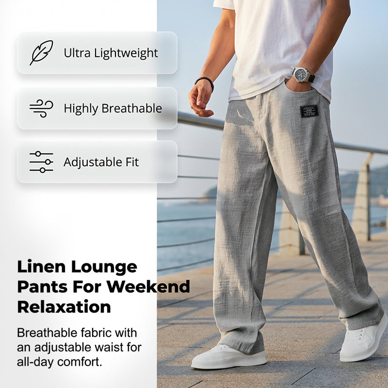 Giovanni™ | Pantaloni leggeri a gamba dritta